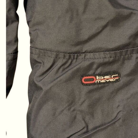 Obermeyer Method Ski Snow Pants Black Women's Size 12 Cargo Pockets - Picture 5 of 8